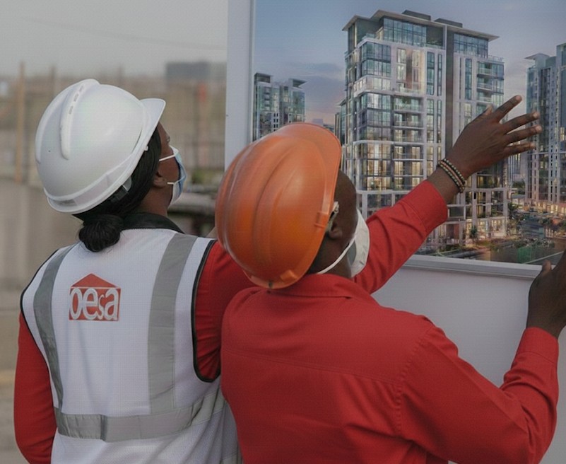 OEA team in professional setting